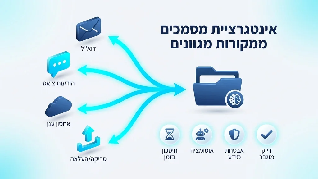 אינטגרציה של מערכת Autodocs לאיסוף חשבוניות מאפליקציות